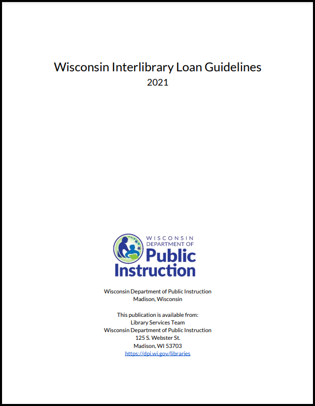 2021 Wisconsin ILL Guidelines cover image