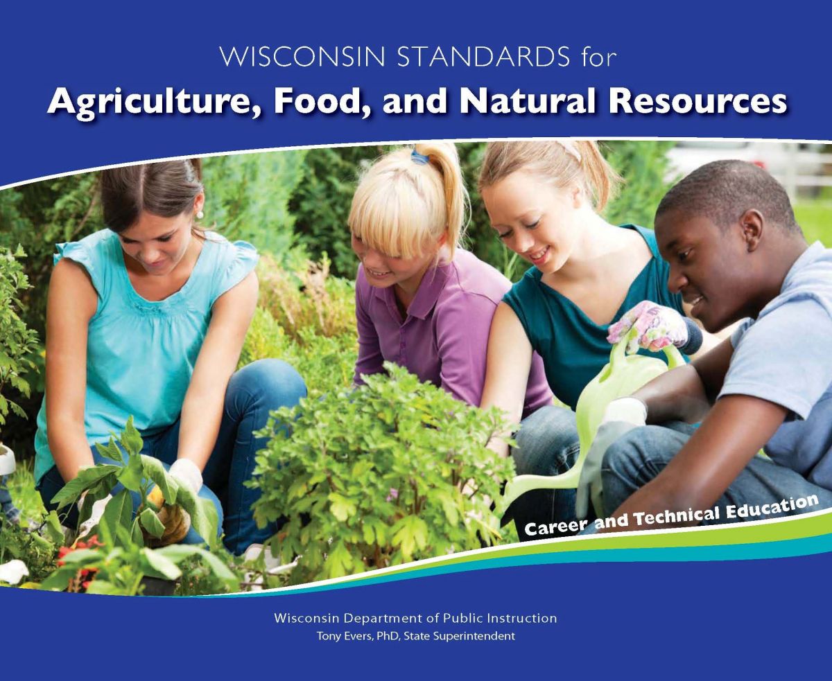 Wisconsin Standards for Agriculture, Food, and Natural Resources cover